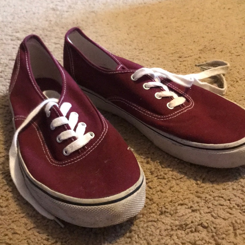 Maroon airwalks